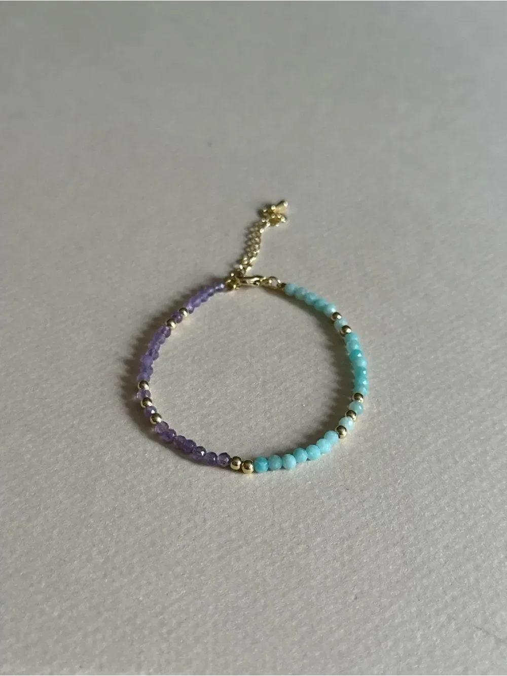 Boho beaded bracelet #2696